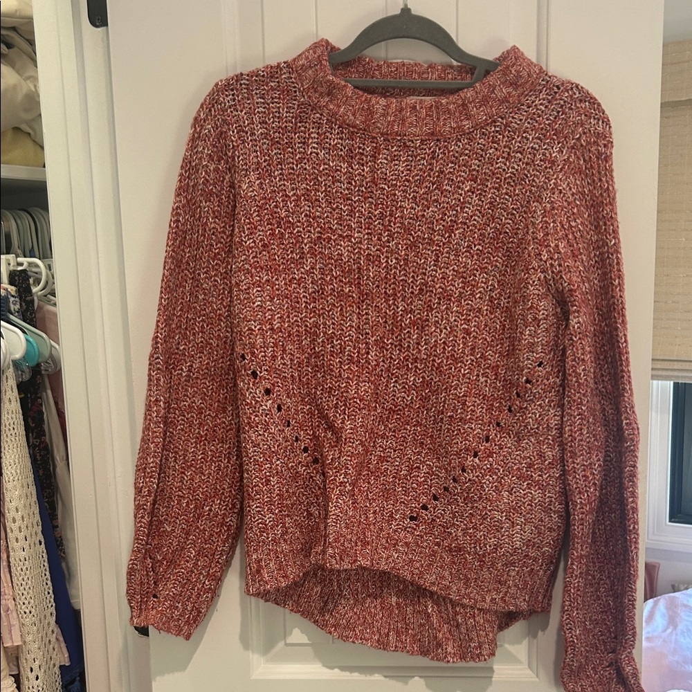 Universal Thread Red Marled Turtleneck Sweater
